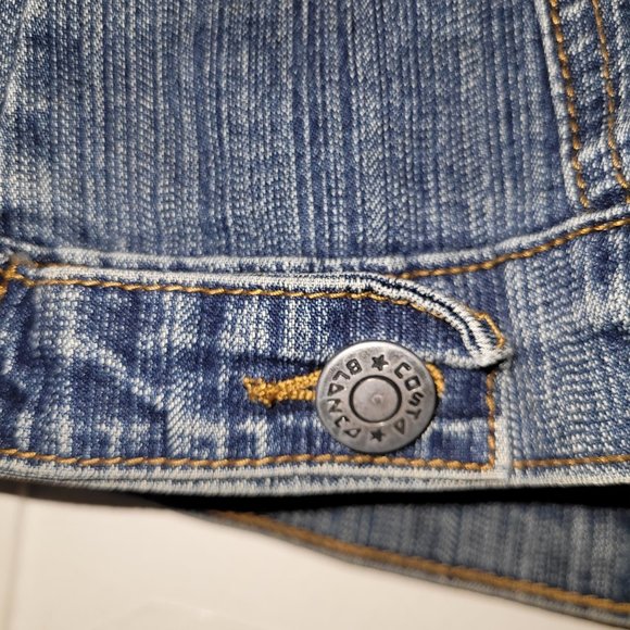 Costa Blanca lightweight denim jean jacket - Picture 6 of 9